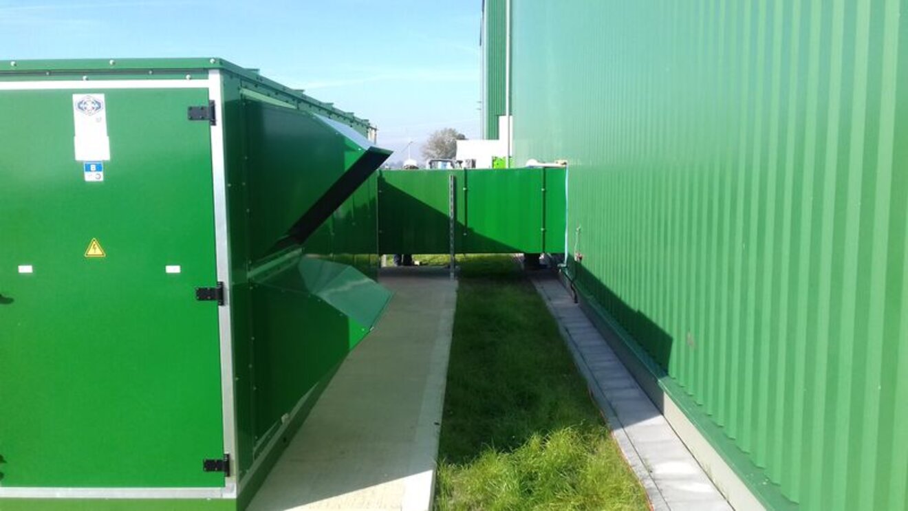 Land-Konverterstation NordLink Wilster - Klima-, Kälte- oder Lüftungstechnik von HANSA Klima für Industrie & Gewerbe