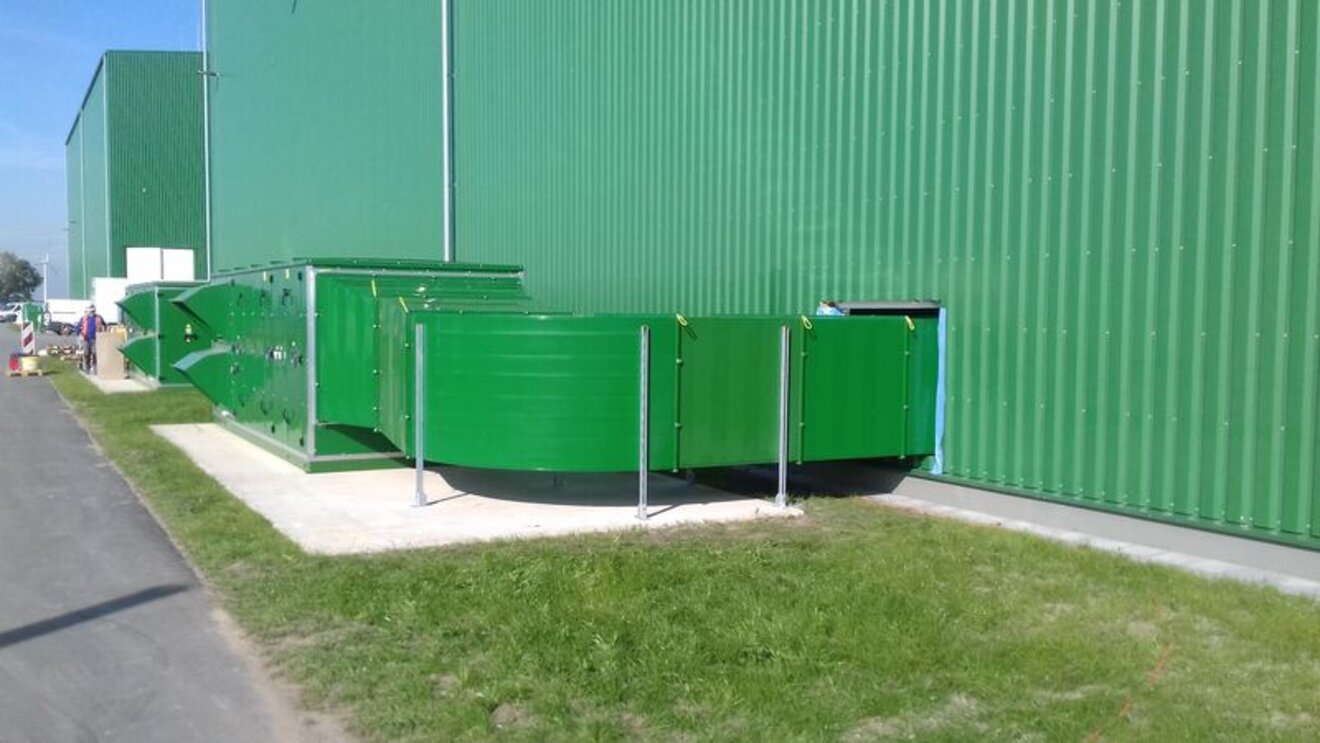 Land-Konverterstation NordLink Wilster - Klima-, Kälte- oder Lüftungstechnik von HANSA Klima für Industrie & Gewerbe